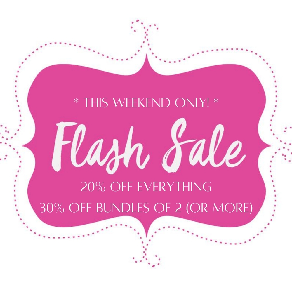 ⚡ Flash Sale Friday ⚡ 20% OFF EVERYTHING!